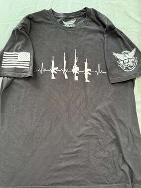 We The People Holsters Defend The 2nd T-Shirt Black XL